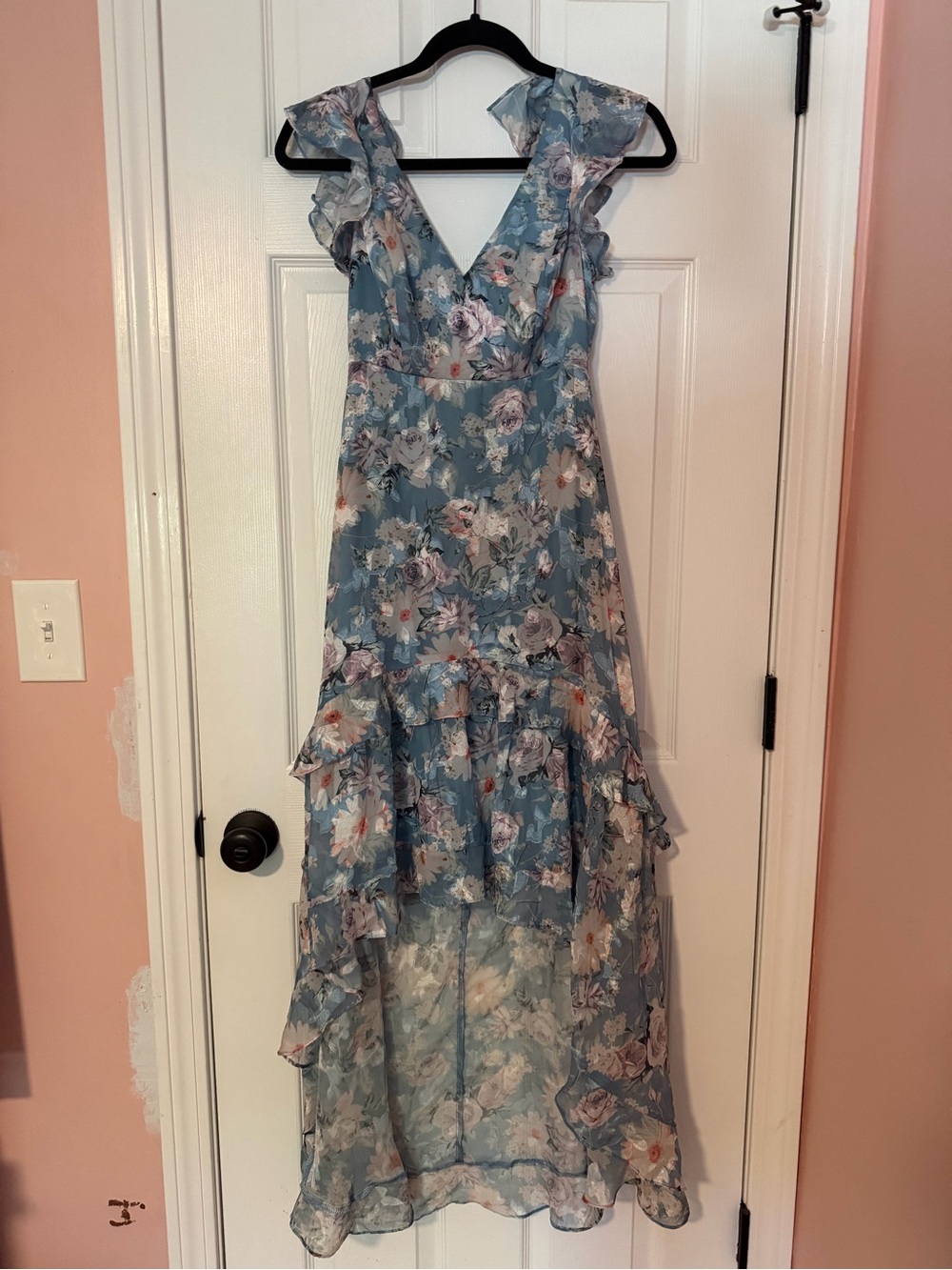 UVGC Lulu's Light Blue Floral Dress
